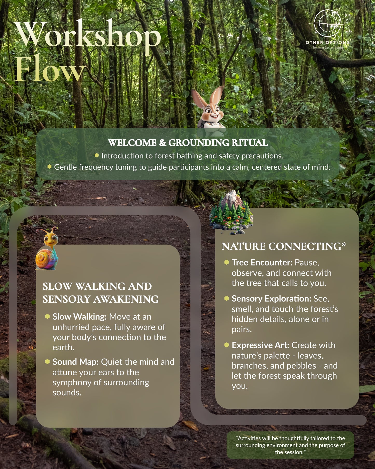Forest Bathing Workshops (1.5~2 hrs)