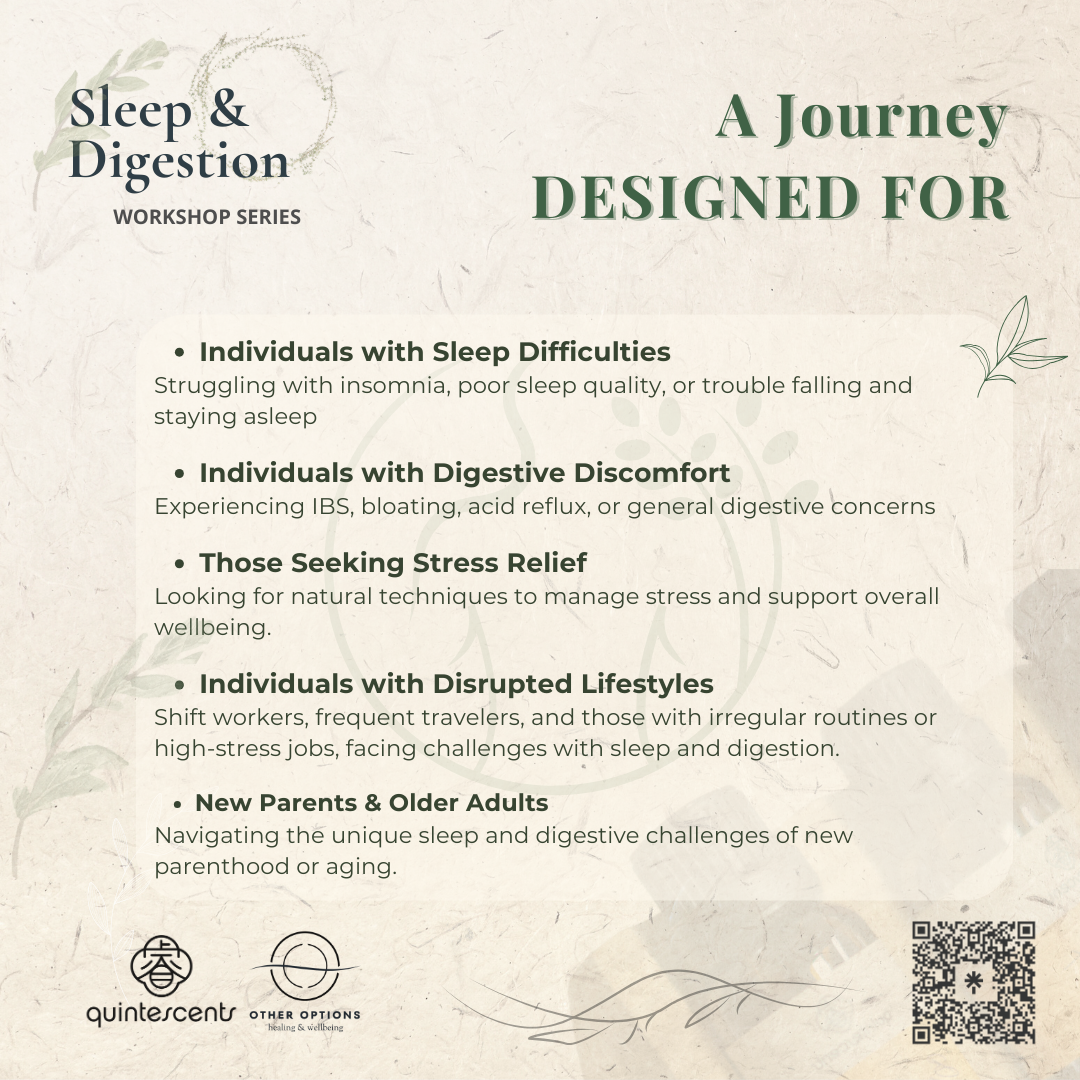 Sleep & Digestion Workshop Series