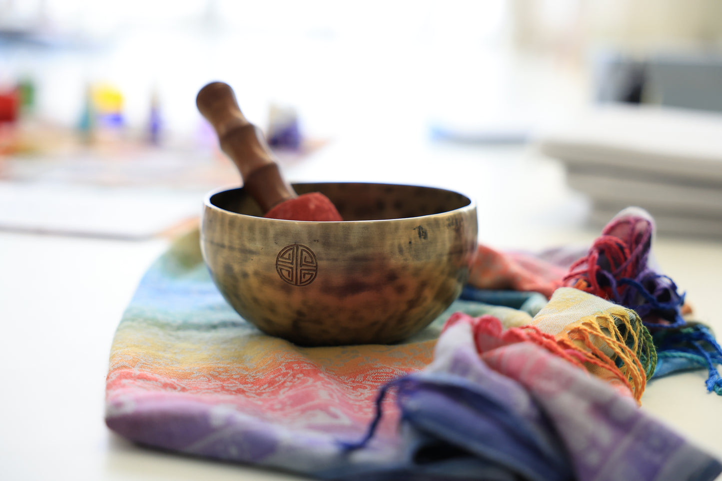 Menu 2.8  Hands-On Singing Bowl Workshop (1.5 - 2 hrs)