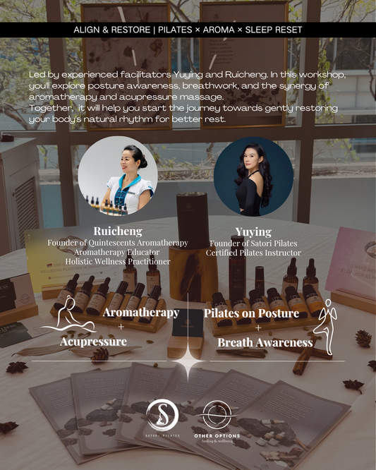Align & Restore | Pilates X Aroma X Sleep Reset Workshop 250819