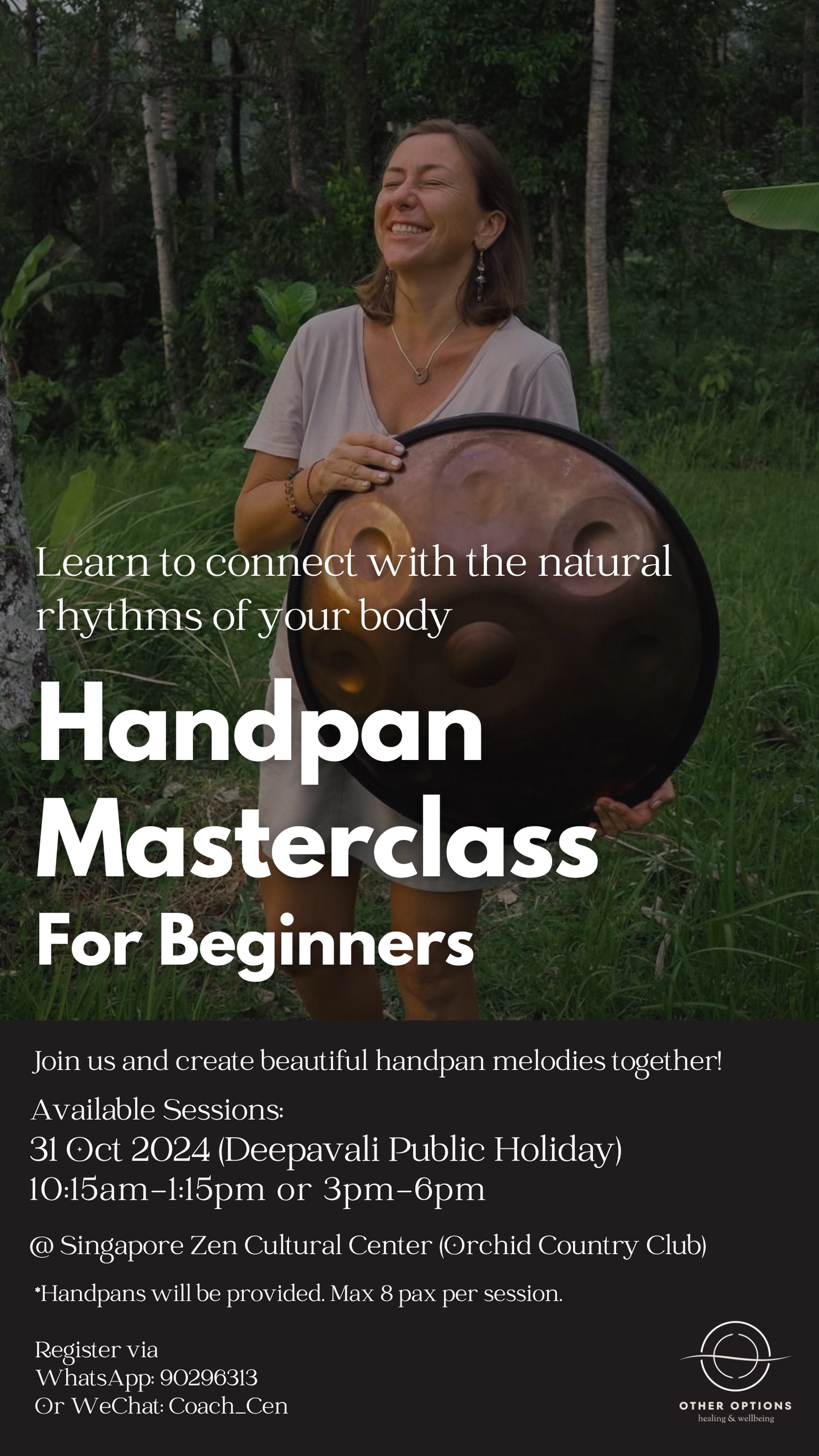 Handpan Masterclass for Beginners 241031 PM Session