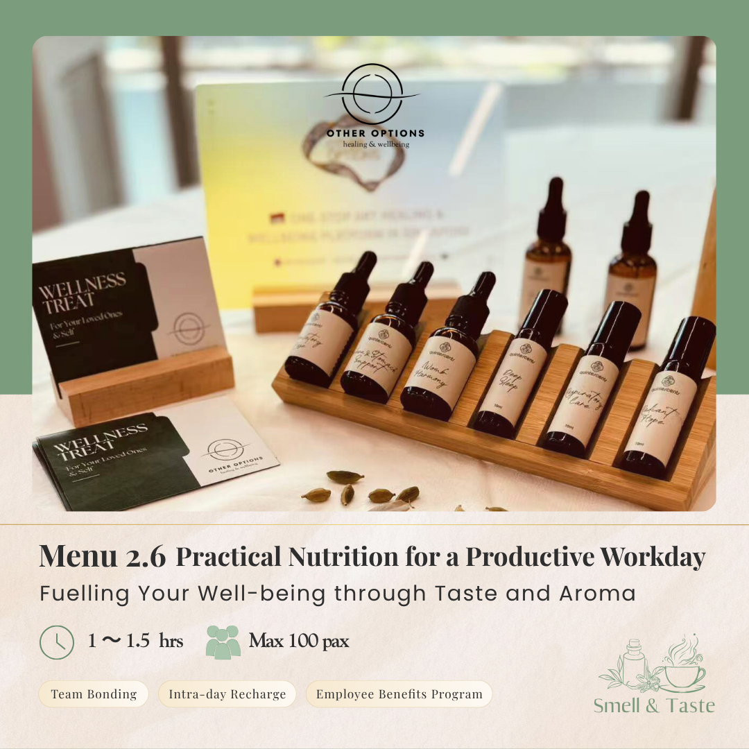 Menu 2.6  Practical Nutrition for a Productive Workday (1-1.5 hrs)