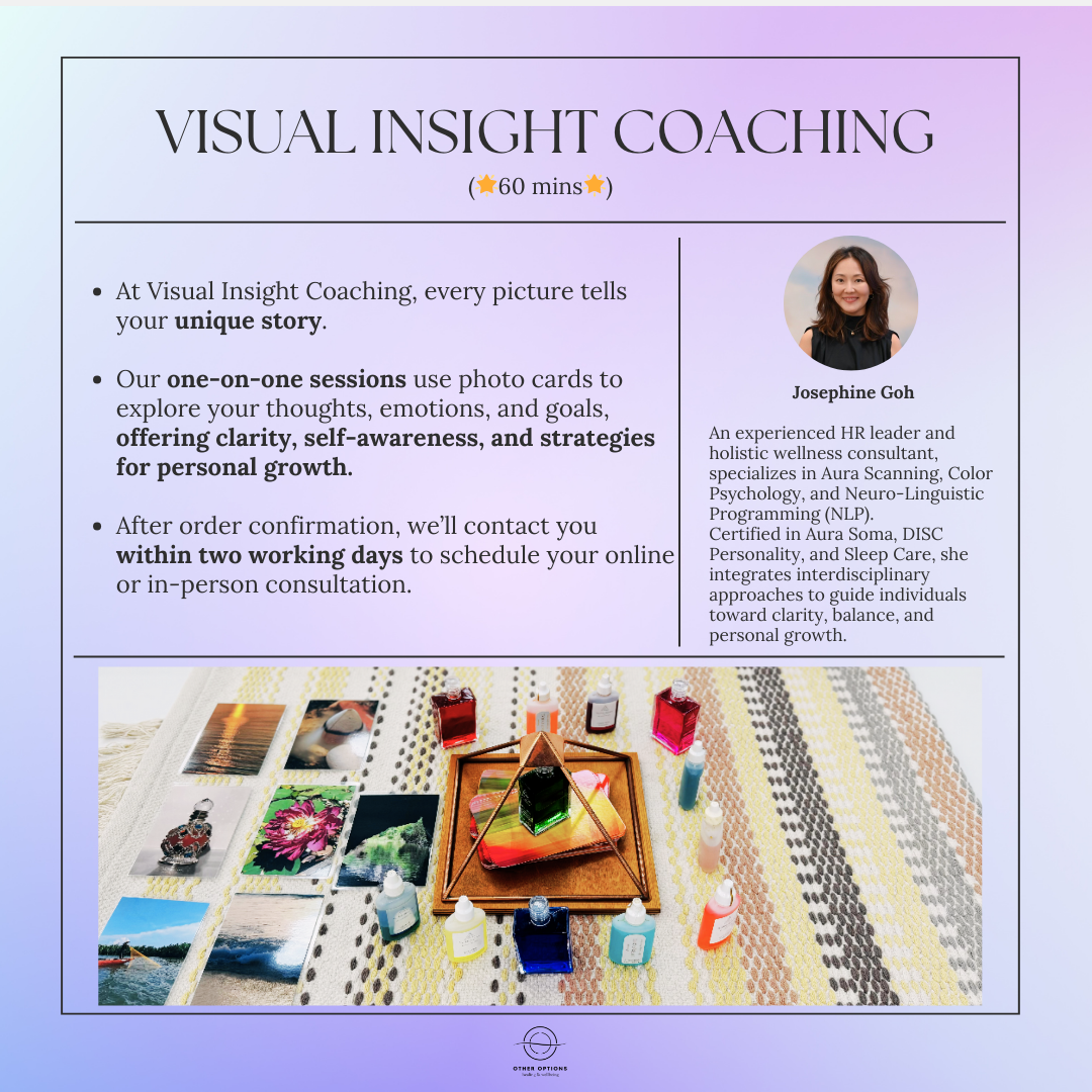 Visual Insight Coaching - 60 mins (1v1 with Josephine)