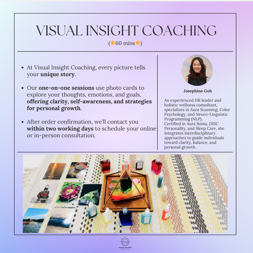 Visual Insight Coaching with Josephine Goh – Other Options Healing