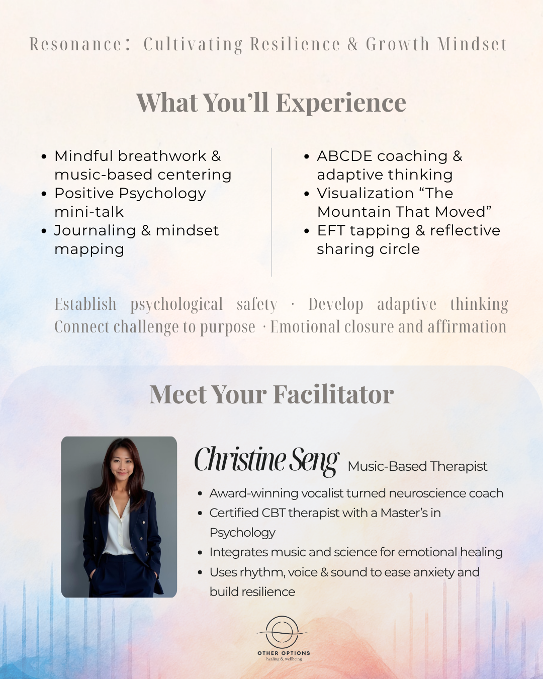 共振工作坊：培养心理韧性与成长型思维